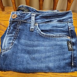 Silver Suki Capri Jeans